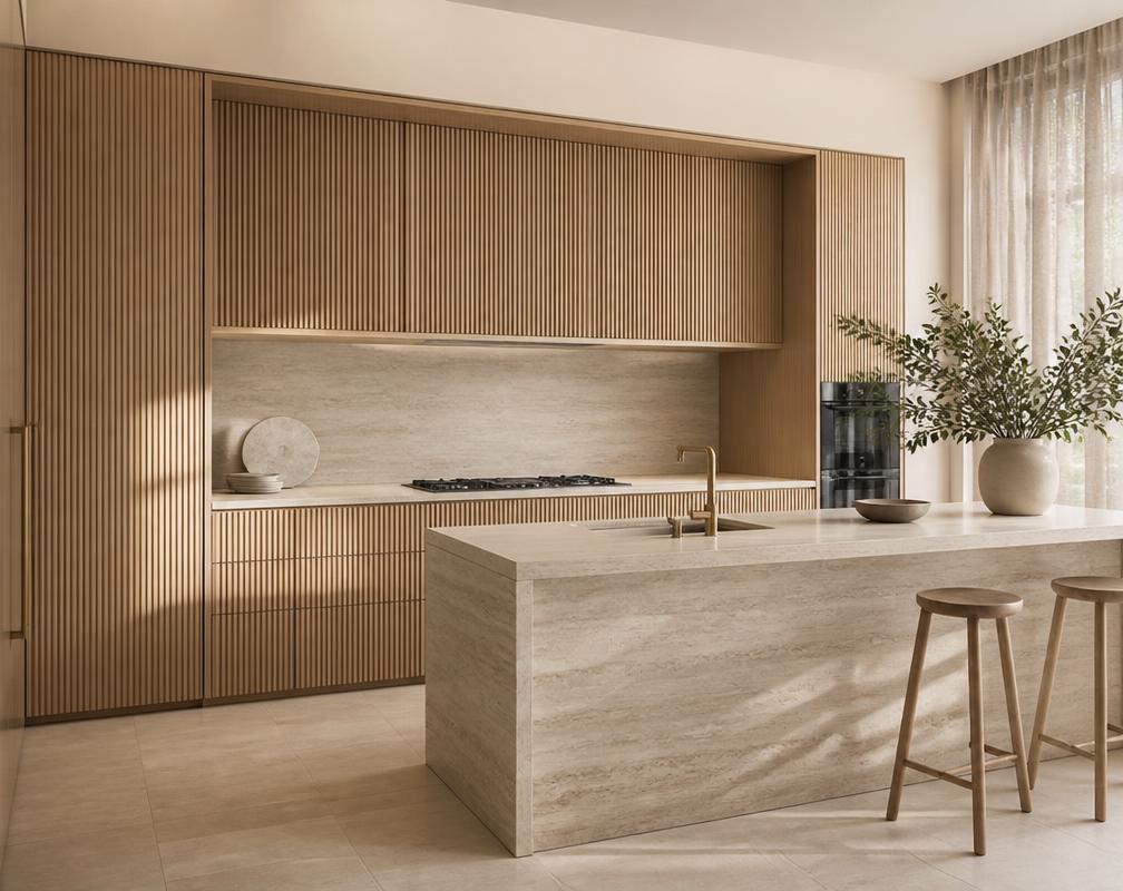 Cozinha Travertino